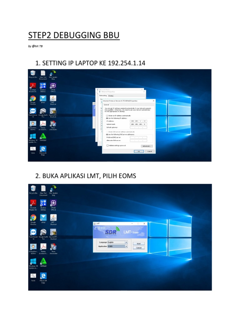 ZTE BBU Debugging Steps | PDF