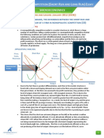 Monopolistic Competition (Short Run and Long Run) Essay PDF