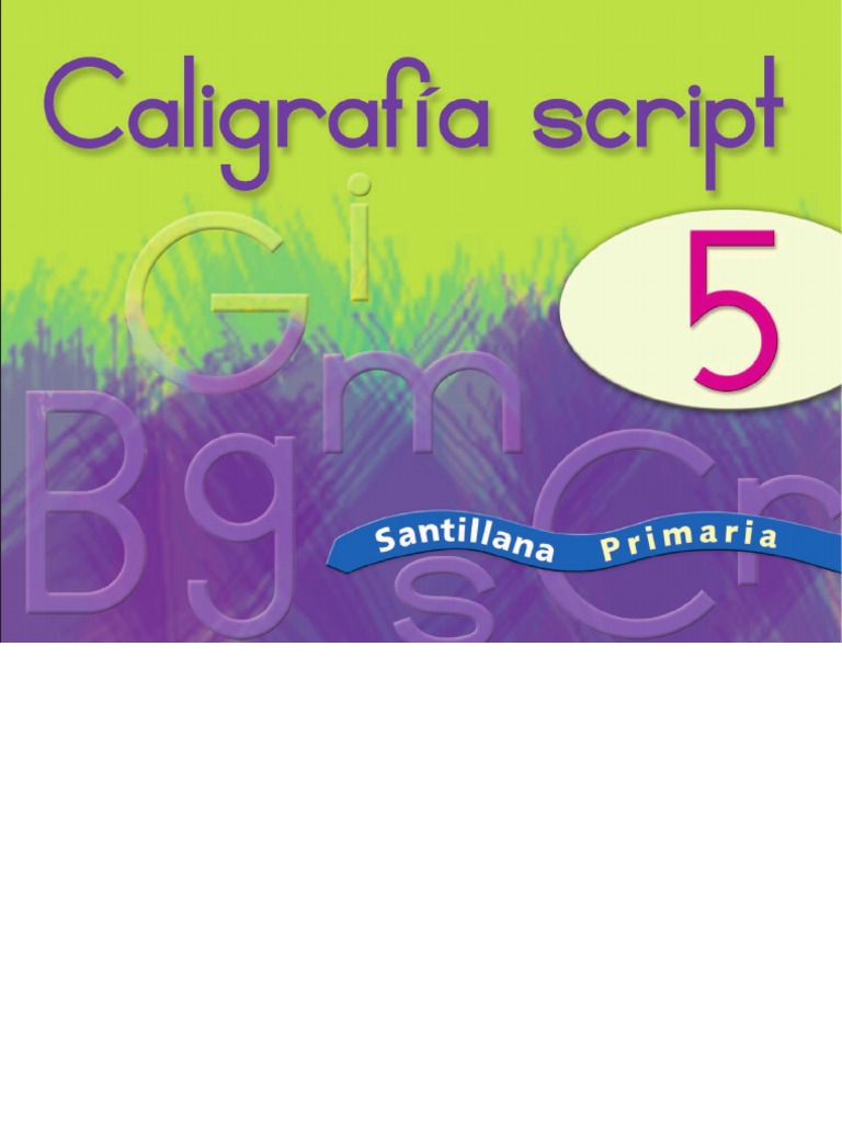 Caligrafia Quinto PDF | PDF | Caligrafía | Publicación