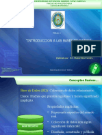 Tema 2 Introduccion A Las Bases de Datos