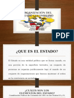 Organización Del Estado Colombiano