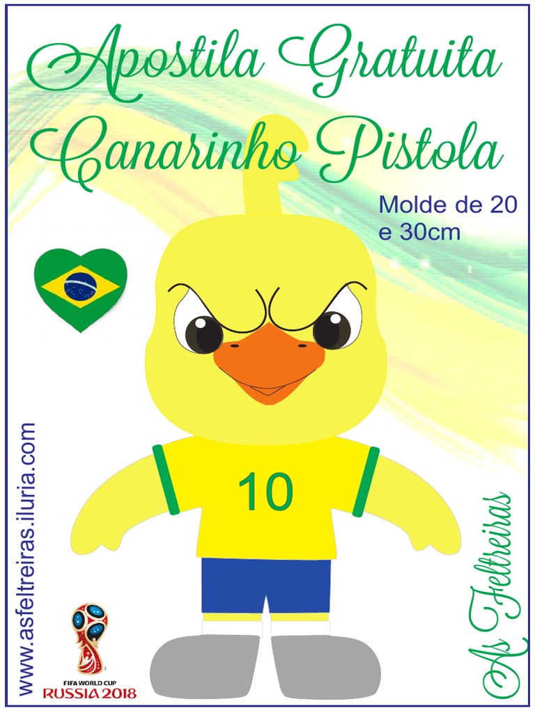 Molde Canarinho Pistola para Impressão | PDF