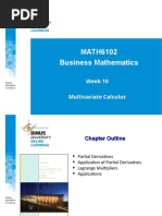 PPT10-Multivariate Calculus