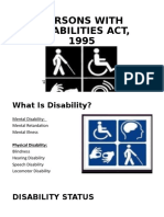 21 Disabilities Under RPWD Act 2016 | PDF | Visual Impairment ...