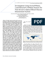 Comparative Investigation Using Gaas (950Nm), Gaaias (940Nm) and Ingaasp (1450Nm) Sensors For Development of Non-Invasive Optical Blood Glucose Measurement System