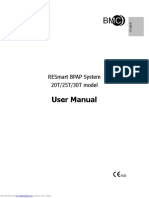 User Manual: Resmart Bpap System 20T/25T/30T Model