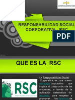 Responsabilidad Social Corporativa - RSC