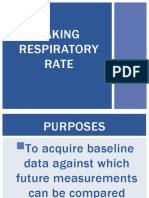 Taking Respiratory Rate