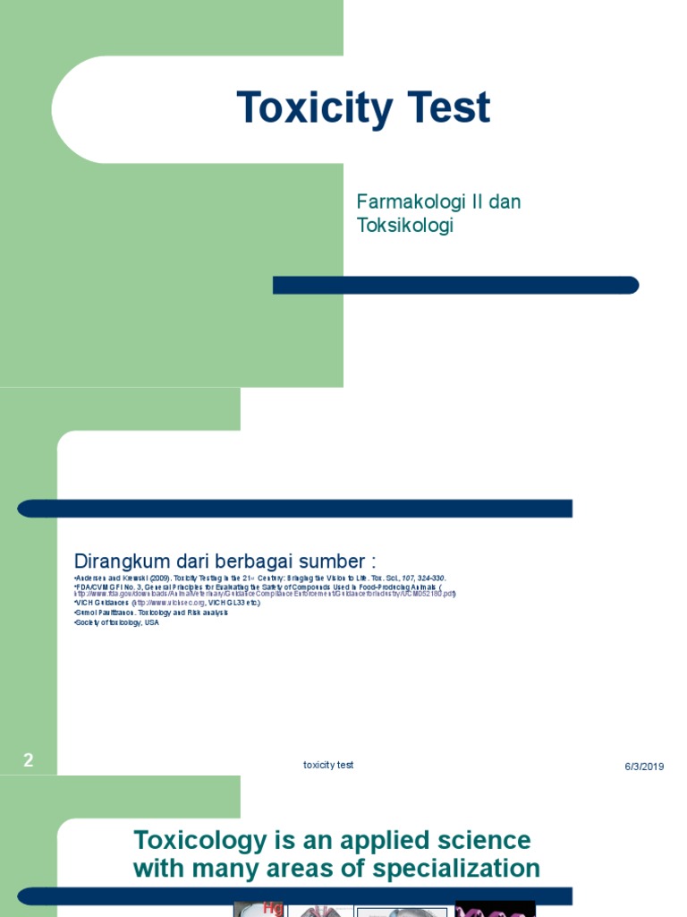 Comprehensive Guide to Toxicity Testing | PDF | Toxicity | In Vitro