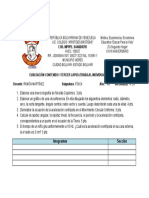 Ab. Evaluación Contenido 1 Tercer Lapso 4to Año