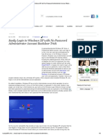 Easily Login to Windows XP with No Password Administrator Account Backdoor Trick « My Digital Life