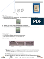 Lightning Event Counter: 1. Battery Installation / Replacement