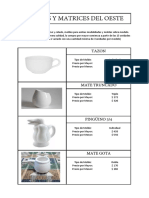 Catálogo Moldes Ceramica