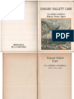 Carr Edward Hallett Los Exiliados Romanticos Bakunin Herzen Ogarev Sarpe 1985 PDF