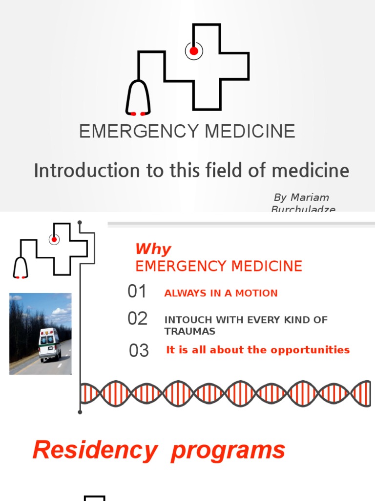 Emergency Medicine: Introduction To This Field of Medicine | PDF | Self ...