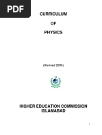 Download Curriculum-Physics 2005 HEC by Lubna Latif SN45704226 doc pdf
