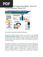 3D Printing in Construction Market