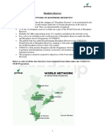 Biosphere Reserves in India - PDF 43 PDF