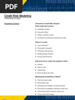 Credit Risk Modeling