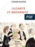 Buffon, Bertrand (2019) - Vulgarité et Modernité