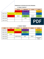 Horario de Clases