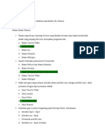 Soal Dan Jawaban Materi Pertembuan Ke-2 Dan Ke-3 Tek. Polimer