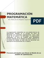 Programación Matemática