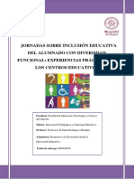 Jornadas Sobre Inclusión Educativa