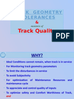 Track Tolerances 2020