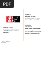 Supply Chain Management Used by Swapno - Docx Final Report