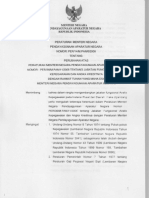 Permenpanrb No. 14 Tahun 2008 Tentang Perubahan Atas Permenpanrb No. 36 Tahun 2006 PDF