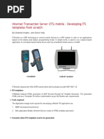 SAP MOBILE Internet Transaction Serverice SETUP