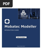 Mobatec Modeller Intorduction Course Tutorial III