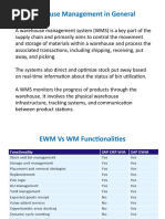 SAP WM Configuration Guide | PDF | Warehouse | Inventory