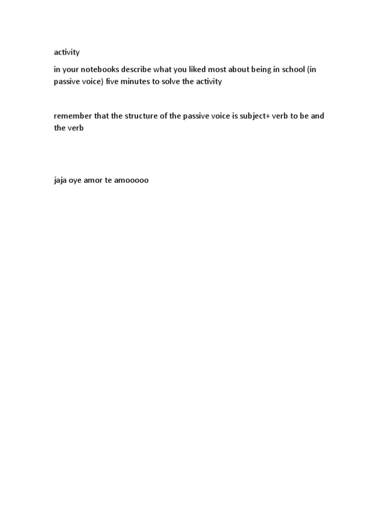 Activity | PDF | Language Arts & Discipline | Self-Improvement
