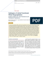 Subtypes Atrial Functional MR (2019)