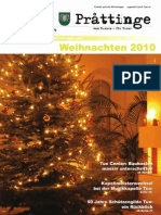 Tuxer Prattinge Ausgabe Weihnachten 2010