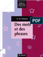 Des Mots Et Des Phrases PDF