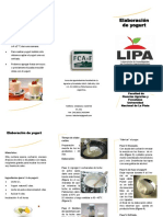 Tríptico Yogurt PDF