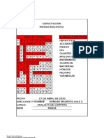 Sopa de Letras Riesgo Biologico