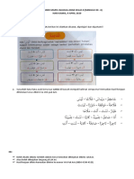 TUGAS MANDIRI KLS 8 MAPEL BAHASA ARAB - 9 April 2020