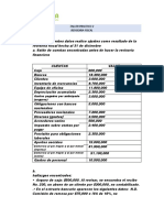 Ejercicio Caso II de Revisoria Fiscal 2