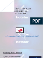 A Comparative Study of OTT Platforms in India - Hemangi R. Rana-149