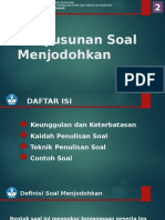 02.d Penulisan Soal Menjodohkan