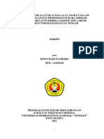 KAJIAN TEKNIS ALAT MUAT DAN ALAT ANGKUT DALAM UPAYA PENCAPAIAN PRODUKSI BATUBARA SEBESAR TON_BULAN PT