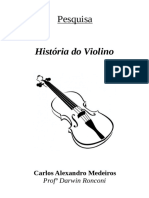 História do violino desde a Idade Média até Stradivari