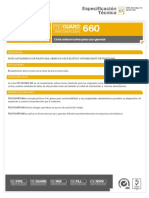 Especificación Técnica Polyguard 660 PDF