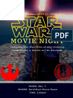 Star Wars Movie Night