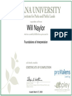 Will Naylor: Foundations of Interpretation