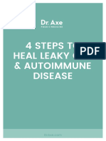 4 Steps To Heal Leaky Gut & Autoimmune Disease